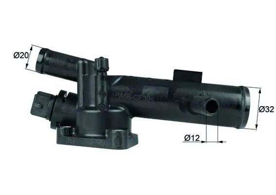 Thermostat, coolant