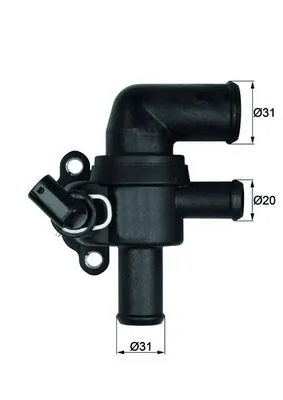 Thermostat, coolant