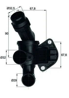 Thermostat, coolant
