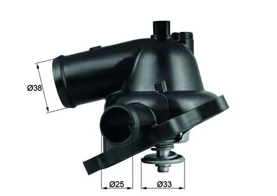 Thermostat, coolant