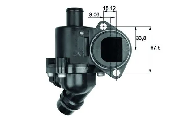 Thermostat, coolant