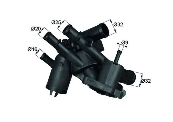 Thermostat, coolant