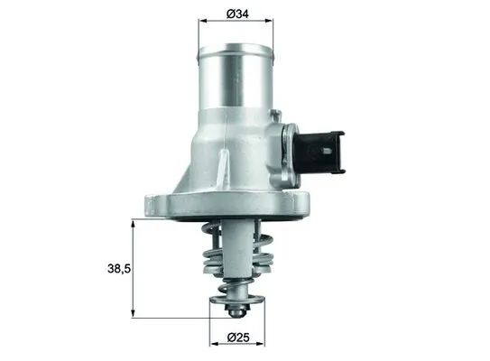 Thermostat, coolant