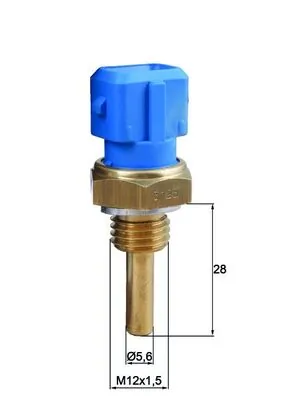 Sensor, coolant temperature