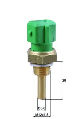 Sensor, coolant temperature