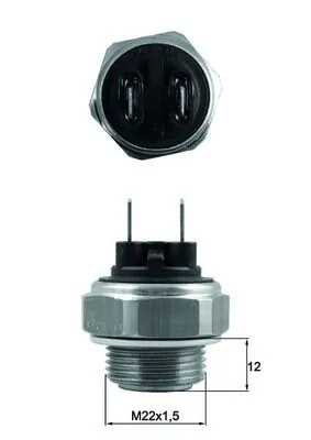 Temperature Switch, radiator fan