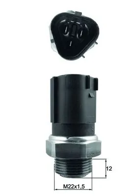 Temperature Switch, radiator fan