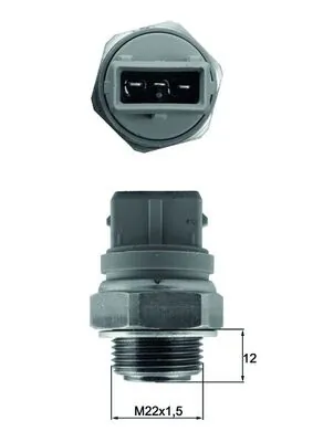 Temperature Switch, radiator fan