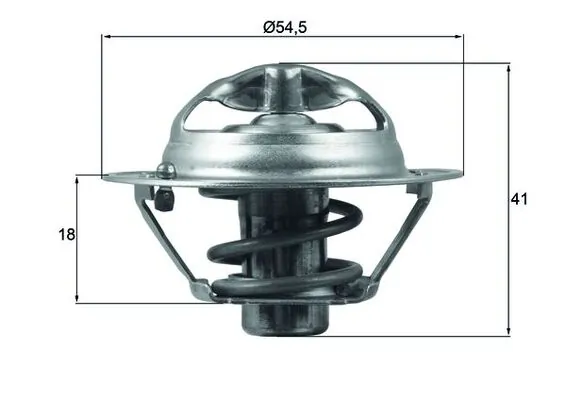 Thermostat, coolant