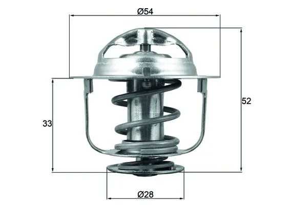 Thermostat, coolant