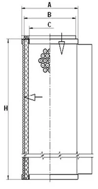 Filter, compressed-air technology