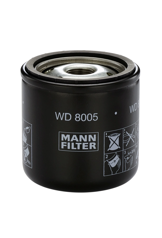 Filter, operating hydraulics