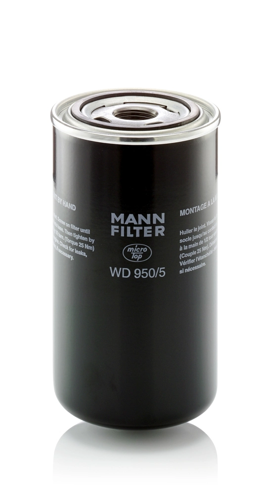 Filter, operating hydraulics