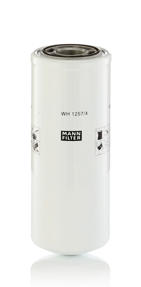 Filter, operating hydraulics