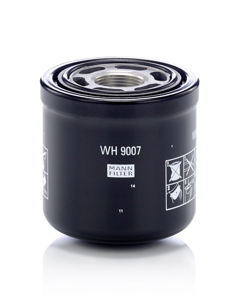 Filter, operating hydraulics