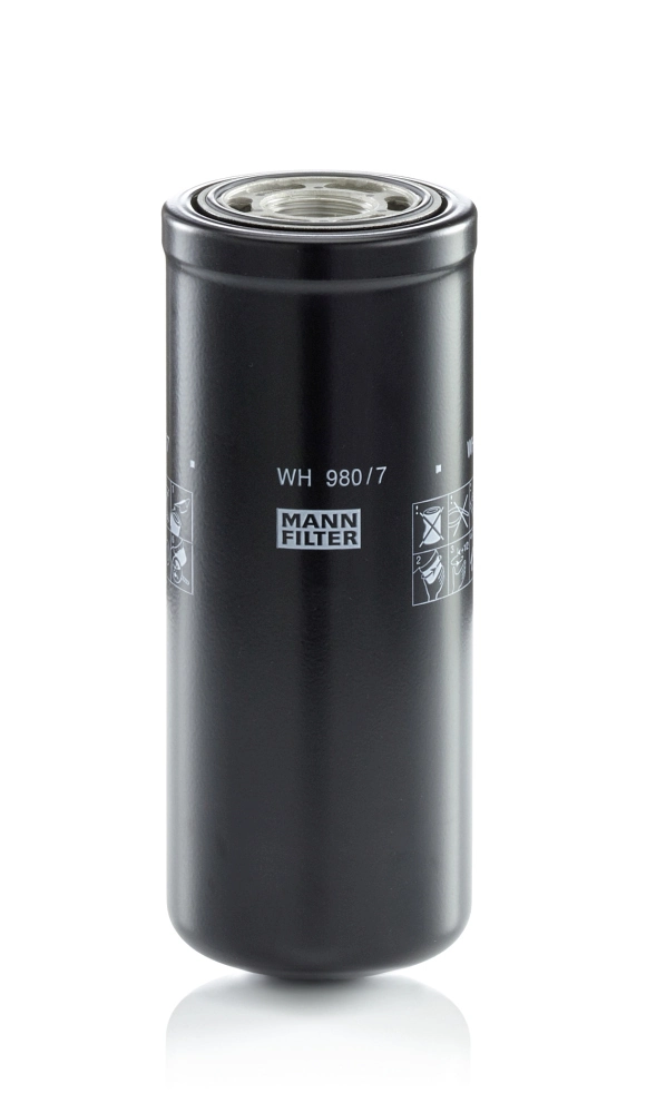 Filter, operating hydraulics