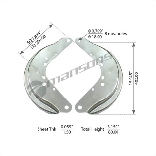 Dust cover kit KIT 2pcs/2pieces