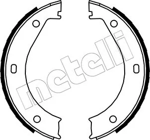 Brake Shoe Set, parking brake