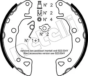 Brake Shoe Set