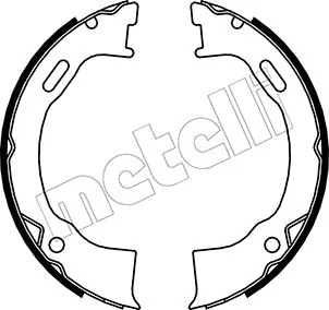 Brake Shoe Set, parking brake