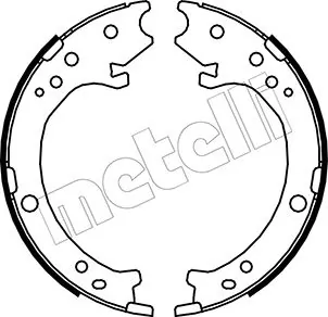 Brake Shoe Set, parking brake