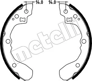 Brake Shoe Set