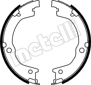 Brake Shoe Set, parking brake