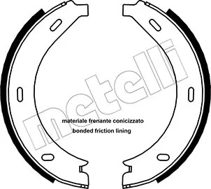 Brake Shoe Set, parking brake