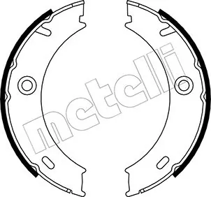 Brake Shoe Set, parking brake