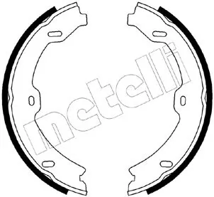 Brake Shoe Set, parking brake
