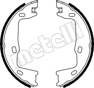 Brake Shoe Set, parking brake