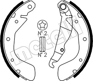 Brake Shoe Set