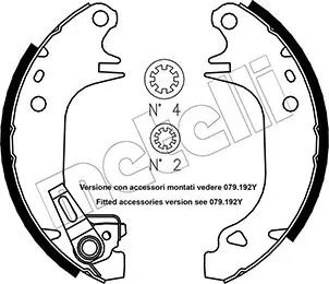 Brake Shoe Set