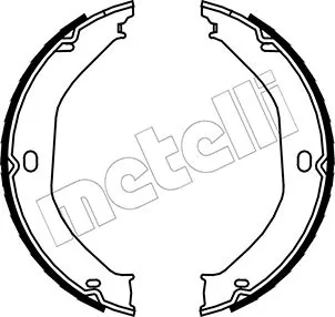 Brake Shoe Set, parking brake