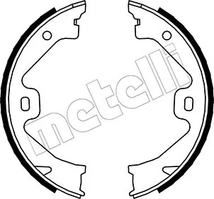 Brake Shoe Set, parking brake