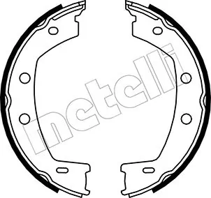 Brake Shoe Set, parking brake