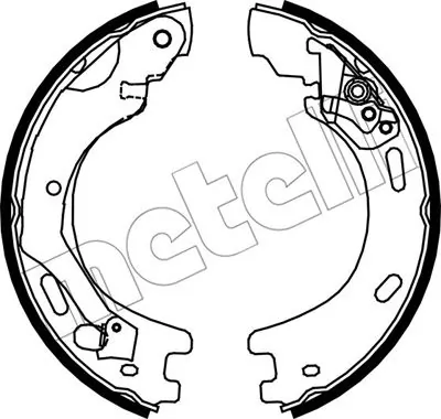 Brake Shoe Set, parking brake