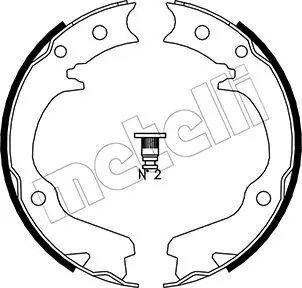 Brake Shoe Set, parking brake
