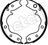Brake Shoe Set, parking brake