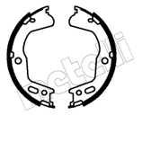 Brake Shoe Set, parking brake