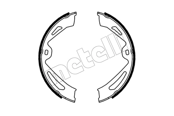 Brake Shoe Set, parking brake