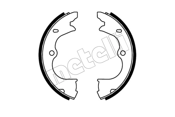 Brake Shoe Set, parking brake