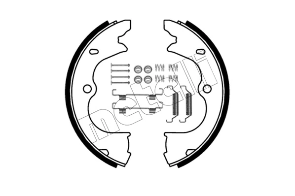 Brake Shoe Set, parking brake