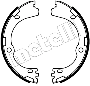 Brake Shoe Set, parking brake