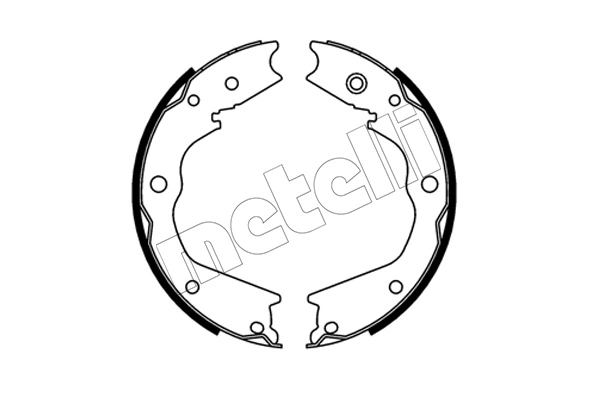 Brake Shoe Set, parking brake