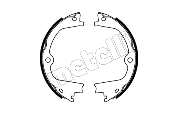Brake Shoe Set, parking brake