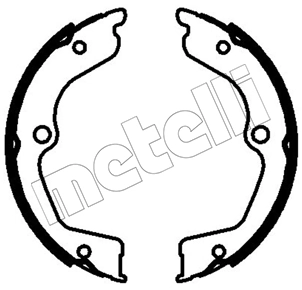 Brake Shoe Set, parking brake