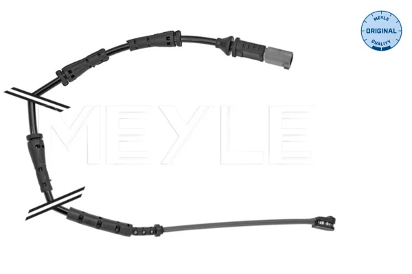 Warning Contact, brake pad wear