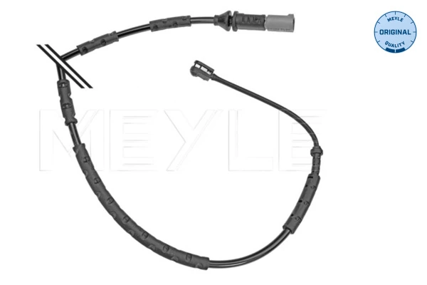 Warning Contact, brake pad wear