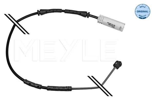 Warning Contact, brake pad wear